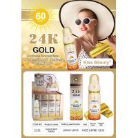 ราคา 2131 สเปรย์กันแดด 24K Gold Kiss Beauty เนื้อเบา ไม่อุดตัน ป้องกันแดดUVAและUVB เปรย์กันแดดแห้งไวกันน้ำเติมระหว่างวันหรือการออกทริปไหนสบาย (11415574617)