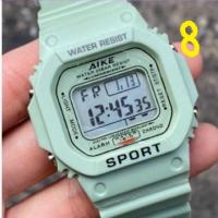 ราคา watchyy นาฬิกาสปอร์ททรงยักเล็ก สีพาสเทล มีไฟ (1682260556)