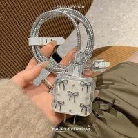 ราคา 20W พร้อมส่ง พร้อมส่ง ชุดแต่งสายชาร์จลายการ์ตูน เคสหัวชาร์จ (22811460356)