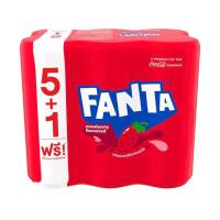 ราคา แฟนต้า น้ำแดงกระป๋อง 325แพ็ค6 (22784963939)