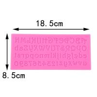 ราคา goya104 ซิลิโคนแม่พิมพ์เค้กตัวอักษรและตัวเลขศิลปะ (22142233283)