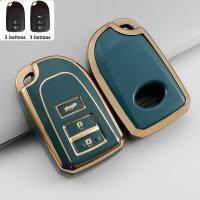 ราคา Toyota Yaris Vios Yaris 2014 Yaris 5 door Yaris ativ Car 2 3 ปุ ่ ม TPU Remote Key Cover Case Casing (22581298531)