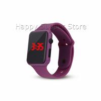 ราคา Happy นาฬิกาดิจิทัลมีไฟ LED สายซิลิโคน สไตล์สปอร์ต Fashion Watches (17321437001)