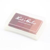 ราคา ส่งจากไทย Ink pad หมึกสี หมึกปั๊ม สูตรกันน้ำ หมึกปั๊ม Craft Ink Pad สำหรับพื้นผิวด้าน ไม้ กระดาษ ผ้า (22437518190)