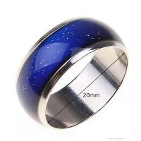 ราคา แหวนเปลี่ยนสีอุณหภูมิเทอร์โมโครมิกเครื่องประดับแหวนใส่นิ้วเปลี่ยนสีตามอารมณ์สำหรับคู่รัก S6 SHE MY เครื่องประดับที่สวยงาม (22472264878)