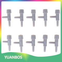 ราคา YUANBOS 10pcs Aquarium Air line tubing Volume flow Control วาล์วออกซิเจนปั๊มลมถัง (22417109592)