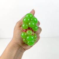 ราคา บอลบีบตาข่าย ลูกใหญ่ สีพาสเทล สีกากเพชร สีเดียว บอลบีบทะลัก ของเล่นคลายเคลียด สกุชชี่ (21797666327)