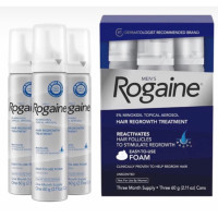 ราคา Mens Rogaine Foam for Hair Regrowth 1 3 month supply (22688959893)