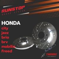 ราคา Runstop slot จานเบรค honda city jazz brio brv mobilio Freed รันสต๊อป เซาะร่อง เจาะรู ฮอนด้า ซิตี้ แจ๊ส ทุกรุ่น (14348495650)
