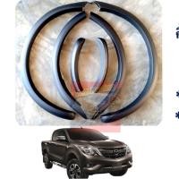 ราคา คิ้วล้อ BT 50 โปร 3 นิ้ว แบบเรียบ สีดำด้าน สำหรับ รุ่นแคป และ รุ่น4ประตู คิ้วล้อกันรอย คิ้วล้อมาสด้า บีที 50 โปร (15607762285)