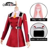 ราคา LXYH COSER KING Anime DARLING in the FRANXX 02 Zero Two เครื่องแต่งกายคอสเพลย์ การ์ตูนอะนิเมะ Women Dress Cospaly Costume ชุดแฟนซี (7809111980)