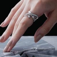 ราคา SWAN Luxuriate Cross BG Ring V4 แหวนเงินแท้ ดีไซน์ทรงไขว้ ฝังเพชรคิวบิกเซอร์โคเนีย cubic zirconia (21553196092)