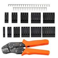 ราคา 620Pcs Dupont Connector Kit with Wire Crimper Plier 2 54Mm Pitch 1 2 3 4 5 6 Pin JST SM and 2 54 Mm JST XH Male Female (17167383822)