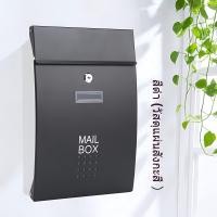 ราคา X Mailbox เหล็กกล้าไร้สนิม นิตยสารได้ วัสดุแข็งแรง ทนทาน ตู้จดหมาย ตู้ไปรษณีย์ กล่องจดหมาย ตู้รับจดหมาย (22856023445)