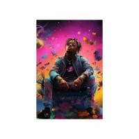 ราคา ชุดโปสเตอร์อัลบั้มเพลงแร็ปเปอร์ Juice WRLD Goodbye and Good Riddance Death Race For Love พิมพ์บนผ้าใบตกแต่งผนัง ตกแต่งห้องฮิปฮอป 0817 (22558976378)