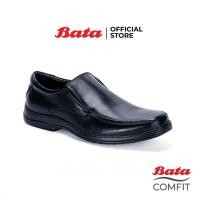 ราคา Bata Comfit บาจา คอมฟิต รองเท้าทำงาน รองเท้าทำงานดีต่อสุภาพ รองเท้าคัทชูหนังPU สำหรับผู้ชาย รุ่น Amber สีดำ 8516315 (14641771032)