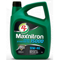 ราคา PT Maxnitron Semi Synthetic 15000 10W40 ขนาด 4 ลิตร น้ำมันเครื่องเบนซินกึ่งสังเคราะห์ น้ำมันเครื่องยนต์เบนซิน (22847286378)