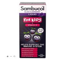 ราคา Sambucol for Kids Liquid UK Shop วิตามิน แซมบูคอล แบล็คเอลเดอร์เบอร์รี่ชนิดน้ำ ขนาด 120 230 ML (16208446866)