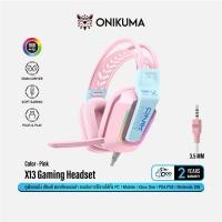 ราคา Onikuma RGB 3.5mm Gaming Headset หูฟังเกมมิ่ง รุ่น X13