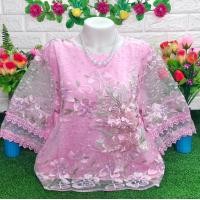 ราคา เสื้อลูกไม้ใยแก้ว2205ผ้านิ่มใส่สบายมีซับในทั้งตัวจร้า (21683045854)