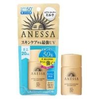 ราคา Anessa Perfect Essence Sunscreen Milk SPF50 PA แอนเนสซ่า ครีมกันแดด สีทอง 20ml ขนาดพกพา (871932331)
