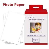 ราคา Photo Paper Compatible Canon Selphy CP1300 CP1200 CP1000 CP910 CP900 for Canon Selphy Paper 6 Inch KP108IN KP36IN No Cassette (22564236289)
