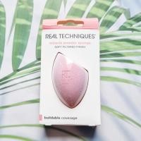 ราคา เรียลเทคนิค ฟองน้ำแต่งหน้า เหมาะสำหรับใช้กับแป้งฝุ่น Miracle Powder Sponge Real Techniques ฟองน้ำไข่ Beauty Blender (15349291015)