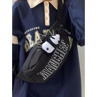 ราคา กระเป๋าคาดหน้าอกผู้หญิงกระเป๋าสะพายข้างกีฬาแมทช์ลุคง่ายแบบใหม่ปี2023กระเป๋าคาดเอวแบบผู้ชายกระเป๋าสะพายข้างแนวช่างกลแบรนด์ฮิตในคนกลุ่มหนึ่งสไตล์ญี่ปุ่น INS (21863261343)