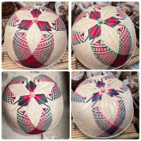 ราคา ฝาชีดาวคละสี ฝาชีไม้ไผ่ ขนาด 20 24และ 26 นิ้วฝาชีครอบอาหาร ฝาชีตกแต่งบ้าน ฝาชีไม้ไผ่สานลายดาว (19909287608)