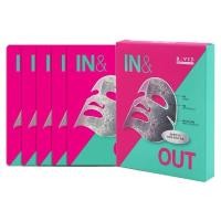 ราคา พร้อมส่ง B VID In Out Facial Mask 5แผ่น กล่อง มาส์ก Detox รูขุมขน (22542804196)