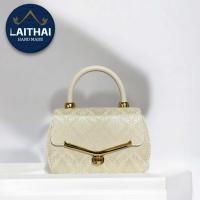 ราคา กระเป๋าผ้าไทย ผ้าไหมแพรทิพย์ รุ่นมินิ อะไหล่ทอง (22731975120)