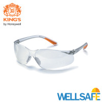 ราคา KINGS แว่นตานิรภัย แว่นเซฟตี้ รุ่น KY211 เลนส์ใส Safety Glasses แว่นกันฝุ่น (13266740672)