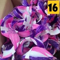 ราคา กลีบกระทงเปลือกข้าวโพด กลีบกระทง กลีบดอกบัว กระดาษคละสี 100 มัด (22865357299)