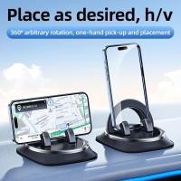 ราคา แผ่นกันลื่นระบบนำทางแบบใหม่แผ่นรองที่วางโทรศัพท์ในรถขั้นสูงเทคโนโลยีภายในรถสีดำ (22228084464)