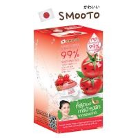 ราคา SMOOTO Official สมูทโตะ โทเมโท บัลกาเรีย โยเกิร์ต ไวท์เทนนิ่ง ซูทติ้ง เจล Smooto Tomato Bulgaria Yogurt Whitening Soothing Gel เจลมะเขือเทศ 1 กล่องบรรจุ 6 ซอง 1 ซอง 40 กรัม (1705708414)