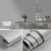 ราคา 10m Pvc สติ๊กเกอร์ติดผนัง มีกาวในตัว ผ้าลินิน wallpaper ติดผนัง วอลเปเปอร์ตกแต่งบ้าน (22582858477)