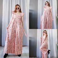 ราคา จั้มสูทขายาว จั้มหมีผ้าฝ้ายลายดอกเดซี่ (21459492075)