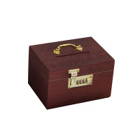 ราคา เก็บเงินปลายทาง กล่องออมสินโบราณไม้สัก ใส่รหัสผ่านได้ กล่องออมสิน (22164106232)