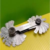 ราคา หวีวัดเกลียว มาตรฐานเยอรมัน มี 52 ฟัน screw pitch gauge made in germany ทำจาก Stainless สำหรับงานช่างที่ต้องใช้วัดเกลียวเป็นประจำ (22433609168)