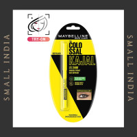 ราคา ส่งฟรี SMALL INDIA ของแท้ New York Kajal Colossal Kajal 0 35g Black (10290645506)