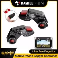 ราคา DAMILE เสียงแหลมเกมมือถือเกมแพดปุ่มไฟยิง L1 R1สำหรับ PUBG S8 (10019972912)
