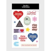 ราคา STUDIO UNKNOWN Studio Unknown Girl Power Sticker (22898038886)