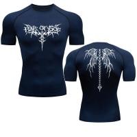 ราคา เสื้อยืดแขนสั้น แบบยืดหยุ่น พิมพ์ลายอนิเมะ แบบแห้งเร็ว สําหรับออกกําลังกาย เข้ายิม เล่นกีฬา เข้าฟิตเนส (22505726544)
