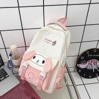 ราคา Sanrio กระเป๋าสะพายหลัง Kuromi น่ารัก ความจุสูง (22323717462)