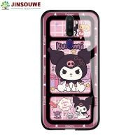 ราคา Jinsouwe เคสโทรศัพท์สำหรับ OPPO A9 2020เคส Oppoa92020สำหรับเด็กหญิงเด็กชายการ์ตูน Koulomi My Melody ปลอกกระจกเทมเปอร์ปกปิด (20954183229)