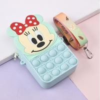 ราคา Just Star กระเป๋าลายมิกกี้เมาส์สำหรับเด็ก กระเป๋าลายการ์ตูนน่ารักกระเป๋ากระเป๋าสะพายข้างกระเป๋าใส่เหรียญ (22522412218)