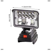 ราคา Makita ไฟทำงาน LED แบตเตอรี่ Li ion 18V ขนาด3 4นิ้วไฟฉายฉุกเฉินแบบพกพาโคมไฟตั้งแคมป์ (22294466822)
