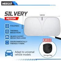 ราคา MeeGoo ม่านบังแดดรถยนต์ ม่านบังแดดหน้ารถยนต์ พับได้ ใช้ง่ายและสะดวก ป้องกันแสงแดด บล็อกรังสี UV (22801744133)