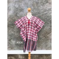 ราคา เดรสลายผ้าขาวม้า ลายสวย ใส่สบาย (21925816648)