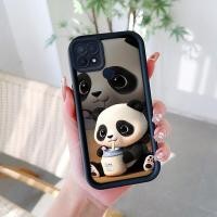 ราคา เคส OPPO A15 A15s A35 4G น่ารักๆ Panada แพนด้ายักษ์การ์ตูนอะนิเมะน่ารักซิลิโคนป้องกันการตกคู่สาว (22565764851)